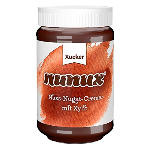 Xucker Nuss-Nougat Brotaufstrich mit Xylit, 300g Glas