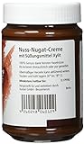 Xucker Nuss-Nougat Brotaufstrich mit Xylit, ohne Zuckerzusatz, 33% Haselnuss-Anteil, 300g Glas, 246 -