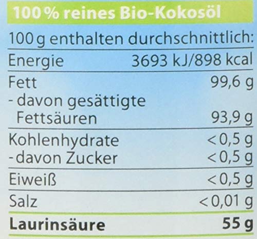 Dr. Goerg Premium Bio-Kokosöl 500 ml - 5