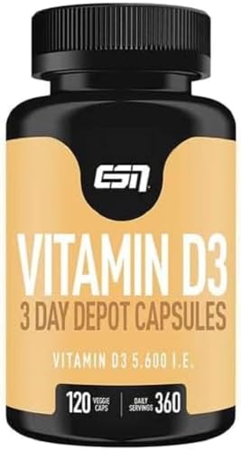 ESN Vitamin-D3, 120 Kaps.
