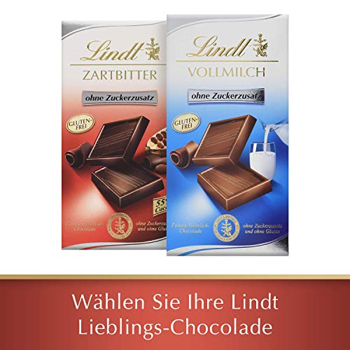 Lindt Zartbitter Schokolade ohne Zuckerzusatz (4 x 100g) - 7