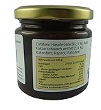 Haselnuss-Nugat Schokocreme 200 g | zuckerfrei mit Xylit - 2