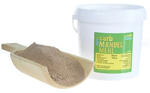 -carb MANDELMEHL (braun entölt) 750 g