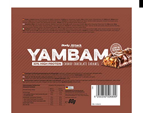 Body Attack YamBam Bar 15x 80g - 7