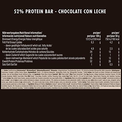 Weider 52% Protein Bar, (24x 50g Box) - 7
