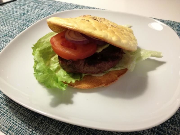 Low Carb Burger "BBQ" Low Carb Burger "BBQ"